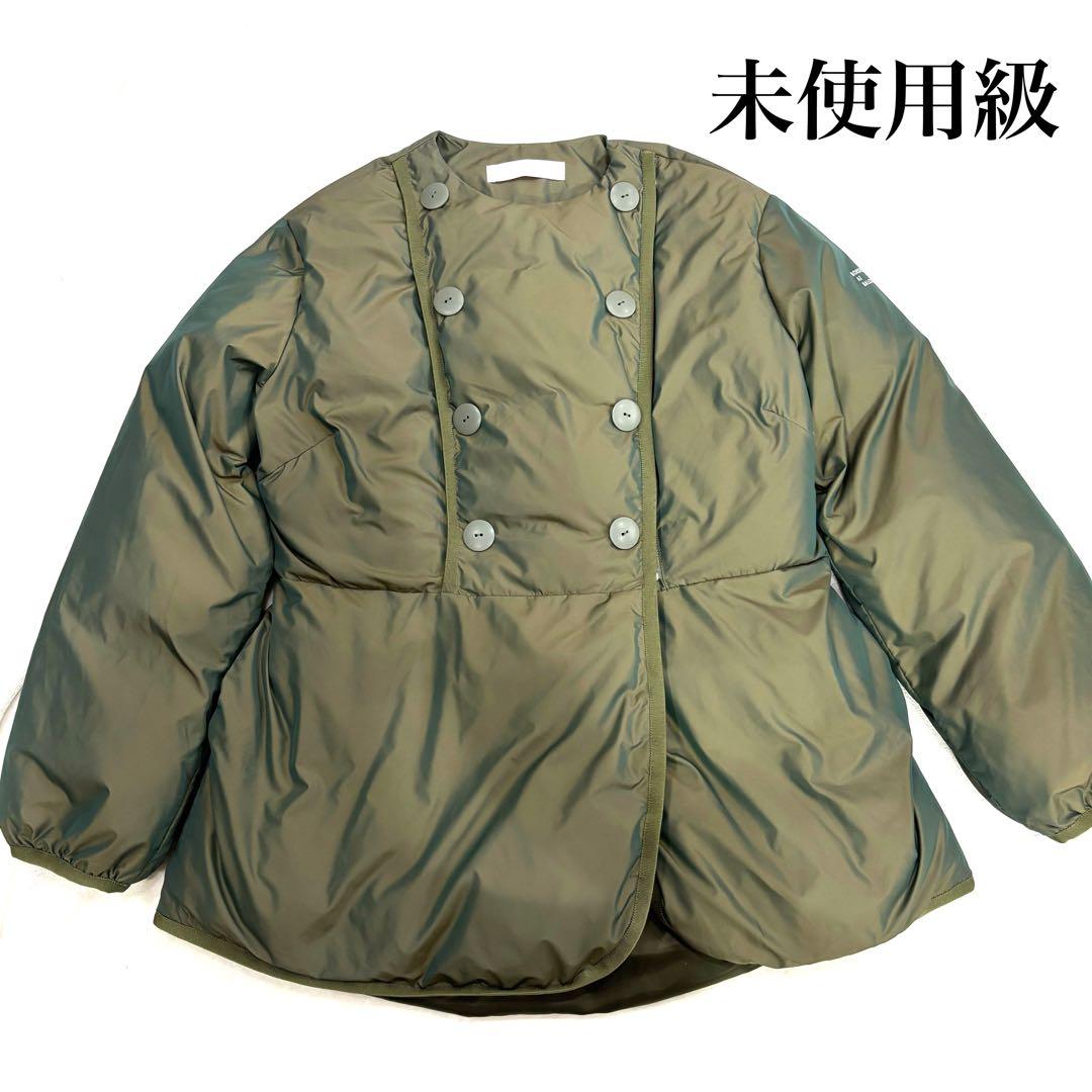【未使用級】ボーダーズアットバルコニー　ダウンジャケット　カーキ 2026年最新】BORDERS at BALCONY ダウンジャケットの人気アイテム