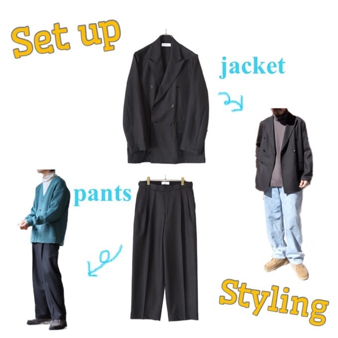marka (マーカ) セットアップ どう着まわす？ / スタッフブログ